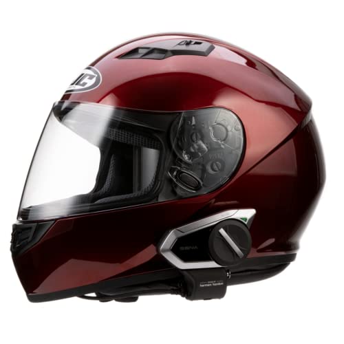 Sena Harman Kardon Auriculares Bluetooth de comunicación con esfera de compresión para motocicleta 50S-10 con sonido integrado de malla