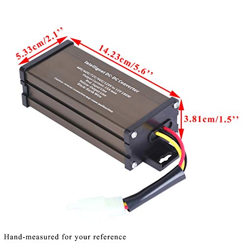 Pro Chaser DC-DC 120V 108V 96V 84V 72V 60V 48V volt voltage to 12V INVERSOR DE VOLTAJE 180W 15A