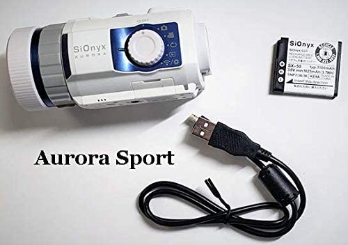 SiOnyx Aurora Sport I - Cámara de visión nocturna digital a todo color (visión nocturna infrarroja monocular) I Ultra baja luz con sensor IR tecnología I resistente al agua (IP67) WiFi habilitado y lapso de tiempo