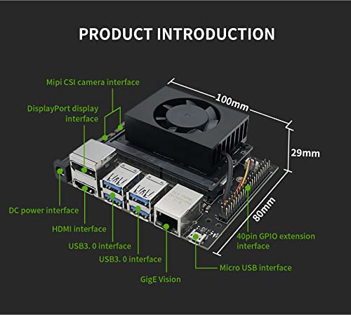nVidia Jetson Nano Kit de Desarrollador B01 (945-13450-0000-100)