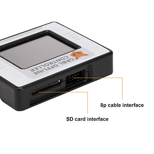 FoxAlien Controlador sin conexión CNC, módulo de control sin conexión con pantalla táctil LCD GRBL Control para FoxAlien Masuter 4040, Masuter Pro, WM-3020, 3018-SE CNC Router máquina de grabado