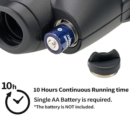 Kenko Binocular de estabilización de imagen VC Smart Compact Black 8 x 21, revestimiento completamente múltiple, revestimiento repelente al agua y aceite, para conciertos, al aire libre, observación de aves y observación de estrellas 351916