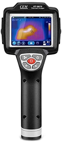 Thermal Imaging Camera 160x120/-20 °C to + 400 °C/Cem DT 9873B