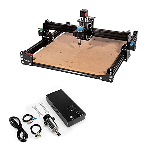 FoxAlien Masuter CNC Router Machine + Kit de actualización de husillo de 300 W