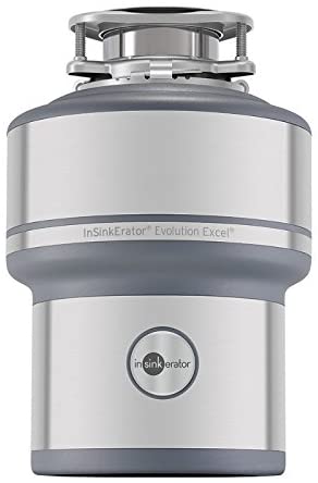 Triturador de basura InSinkErator, Evolution Excel, alimentación continua de 1.0 HP EXCELCORD