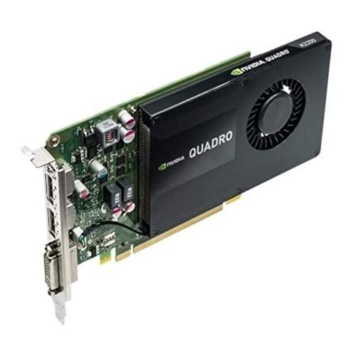 Nvidia Quadro K2200 - Tarjeta de video (4 GB, 128 bits, PCI Express, 2.0 x 16, altura completa, reacondicionada certificada)