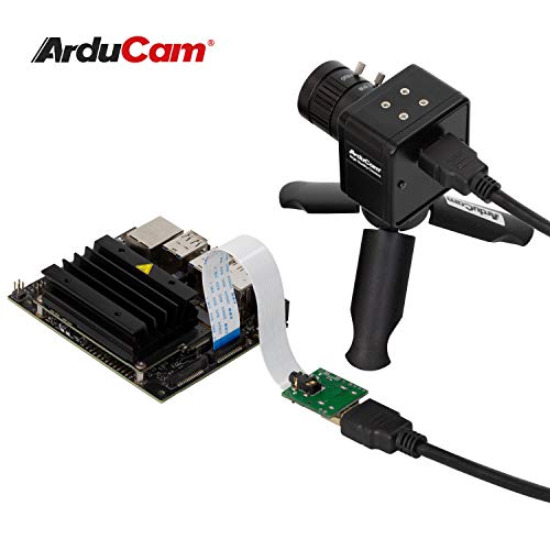 Arducam IMX477 - Cámara compatible con Nvidia Jetson Nano/Xavier NX, módulo de cámara HQ de 12,3 MP con lente de montaje en CS