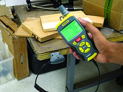 General Tools RHMG650 Termohigrómetro 9 en 1 con medidor de humedad sin pines/pins