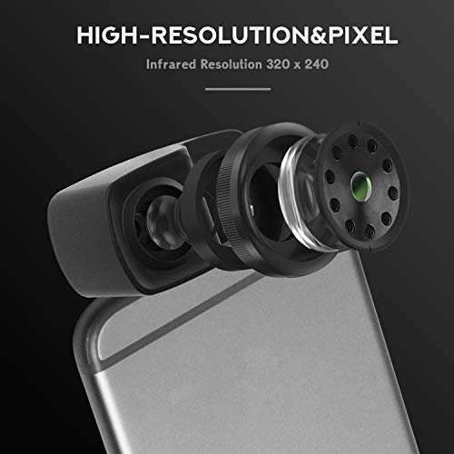 Hti-Xintai Cámara de imágenes térmicas de alta resolución para teléfonos inteligentes Android, USB tipo C HT-201