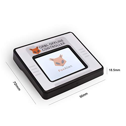 FoxAlien Controlador sin conexión CNC, módulo de control sin conexión con pantalla táctil LCD GRBL Control para FoxAlien Masuter 4040, Masuter Pro, WM-3020, 3018-SE CNC Router máquina de grabado