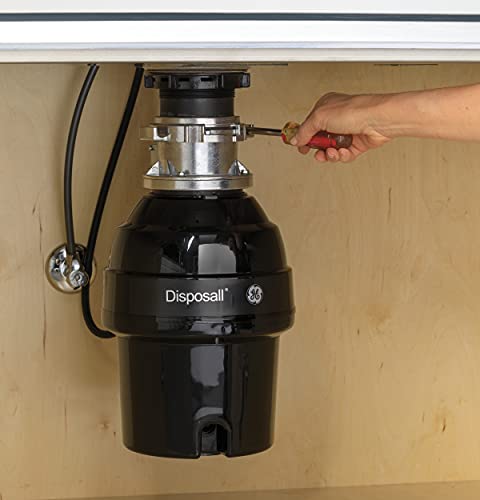 GE Eliminación de basura de alimentación por lotes, 3/4 caballos de fuerza y 2.700 RPM, bueno para moler, sin cable GFB760N