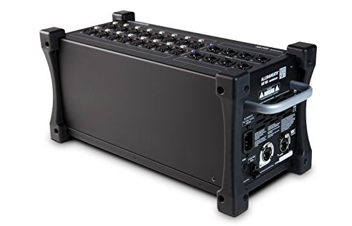Allen & Heath AB168 Estante de audio remoto/caja de escenario portátil para la serie GLD y Qu, entrada 16 XLR, salida 8 XLR (AH-AB-168)