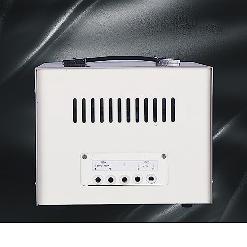 Estabilizador de voltaje doméstico, estabilizador de corriente monofásico de 220 V para uso doméstico con protección contra sobretensión, acondicionador de energía para electrodomésticos inestables