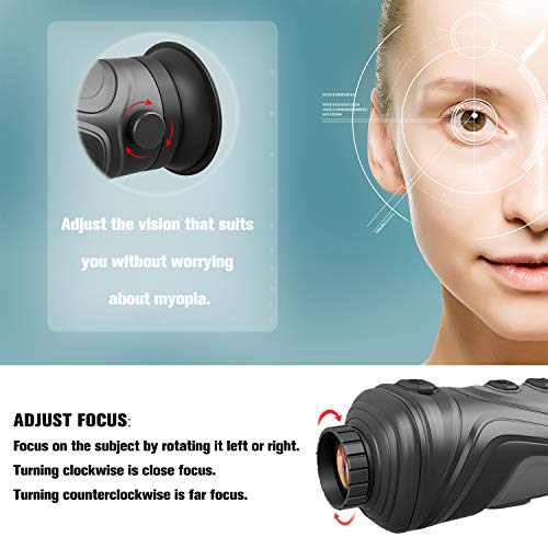 Monocular termal al aire libre, telescopio infrarrojo multifuncional de la cámara, Hti-Xintai HT-A3