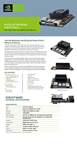 nVidia Jetson Nano Kit de Desarrollador B01 (945-13450-0000-100)