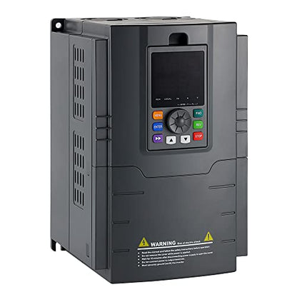 ATO 10HP VFD monofásico de entrada y salida VFD, unidad monofásica VFD, unidad monofásica de frecuencia variable de 220 V 7.5 kW VFD monofásico para motor monofásico (entrada monofásica, salida monofásica)