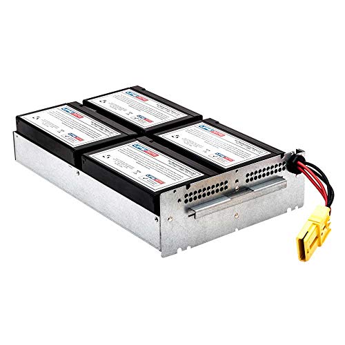 UPSBatteryCenter APC Smart UPS 1500 LCD RM 2U SMT1500RM2U Paquete de baterías de repuesto compatibles