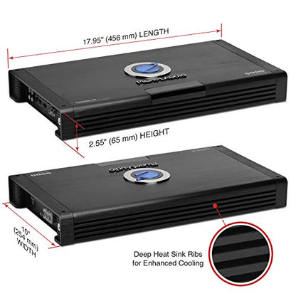Planet Audio AC50001D 5000W MAX Anarchy Series Class D Monoblock Power Amplifier