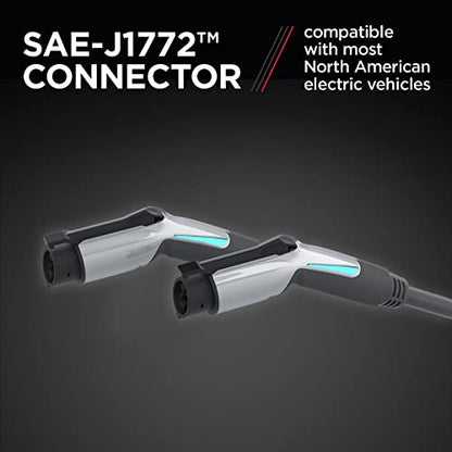 Schumacher SEV1600HW Nivel 2 50A 240V EVSE cableado, conexión Wi-Fi/Bluetooth
