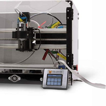 FoxAlien Controlador sin conexión CNC, módulo de control sin conexión con pantalla táctil LCD GRBL Control para FoxAlien Masuter 4040, Masuter Pro, WM-3020, 3018-SE CNC Router máquina de grabado