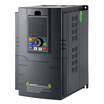 ATO 10HP VFD monofásico de entrada y salida VFD, unidad monofásica VFD, unidad monofásica de frecuencia variable de 220 V 7.5 kW VFD monofásico para motor monofásico (entrada monofásica, salida monofásica)