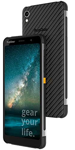 RugGear RG850 Android 8.1 Rugged Smartphone Unlocked 5.99" 4G LTE for AT&T and T-Mobile (Black)