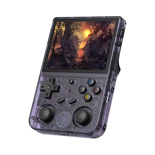 RG353V - Consola de juegos portátil de 3.5" visualización IPS de 640x480 CPU de alta resolución RK3566 Quad-Core OS Android 11 Linux 2G/64G+16G