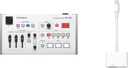 Roland Mezclador profesional de transmisión AV A/V VR-1HD