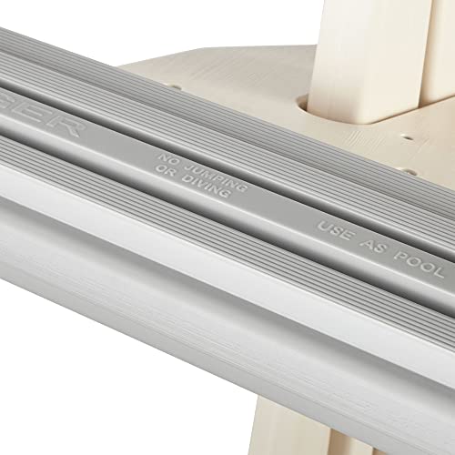 CONFER 6000X - Escalera de piscina resistente, para paredes de 42 a 56 pulgadas (106 a 142 cm) de alto.