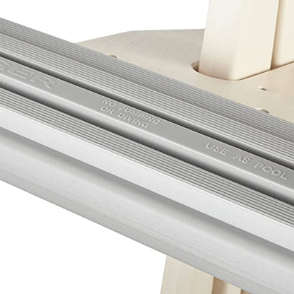 CONFER 6000X - Escalera de piscina resistente, para paredes de 42 a 56 pulgadas (106 a 142 cm) de alto.