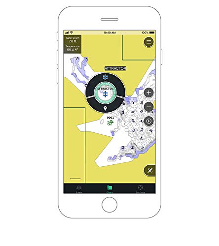 Garmin Striker Cast, sonar moldeable con GPS, emparejar con dispositivo móvil y fundir desde cualquier lugar, enrollar para localizar y mostrar peces en teléfono inteligente o tableta (010-02246-02)