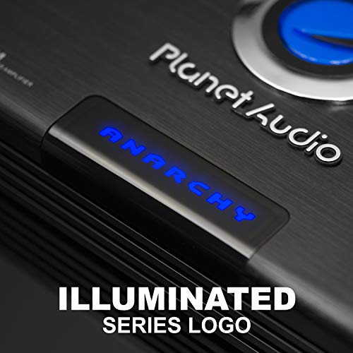 Planet Audio AC50001D 5000W MAX Anarchy Series Class D Monoblock Power Amplifier