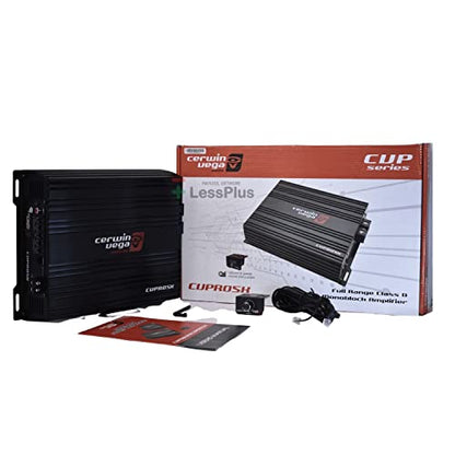 CERWIN Vega CVPRO5K 5000W MAX FullRange Clase D Monoblock Pro Amplificador con Perilla de Control de Graves
