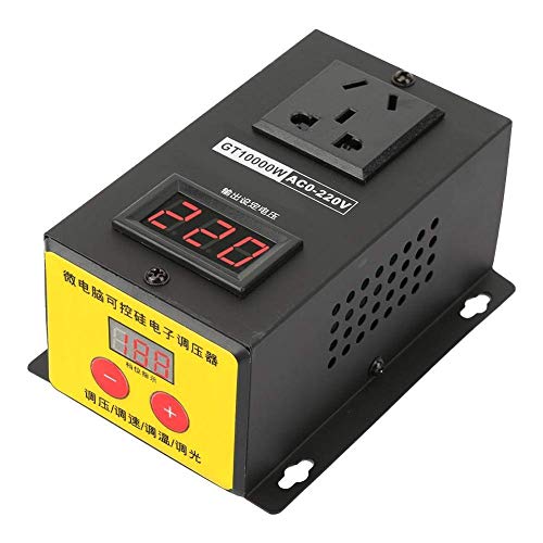 EBTOOLS Controlador de Voltaje Variable, regulador de Voltaje AC 220V 10000W