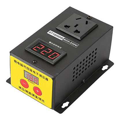 EBTOOLS Controlador de Voltaje Variable, regulador de Voltaje AC 220V 10000W