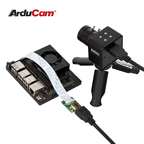 Arducam IMX477 - Cámara compatible con Nvidia Jetson Nano/Xavier NX, módulo de cámara HQ de 12,3 MP con lente de montaje en CS