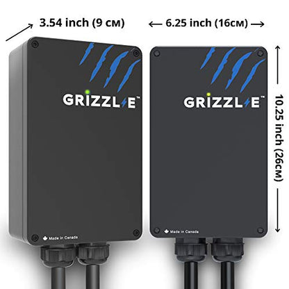Grizzl-E Nuevo cargador inteligente para vehículos eléctricos de nivel 2, 16/24/32/40 amperios, NEMA 06-50/14-50, enchufe premium + WIFI GRS