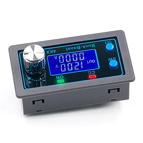 DC Buck Boost Converter Regulador de voltaje variable 0.5-30V 4A 5V 6V 12V 24V Módulo de alimentación Ajustable Voltaje Regulado Laboratorio