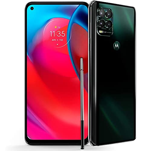 Moto G Stylus 5G | 2021 | Batería de 2 días | Desbloqueado | 4/128 GB | Cámara de 48 MP | Esmeralda cósmica