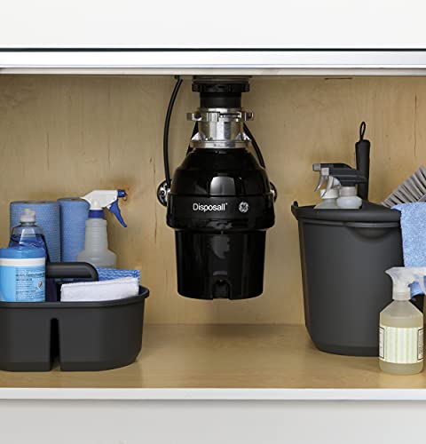 GE Eliminación de basura de alimentación por lotes, 3/4 caballos de fuerza y 2.700 RPM, bueno para moler, sin cable GFB760N