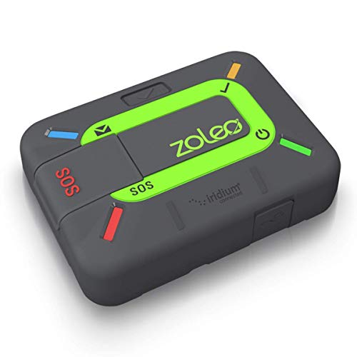 ZOLEO Comunicador satelital – Mensajero de texto SMS global bidireccional y correo electrónico, alerta SOS de emergencia, registro y ubicación GPS – Accesorio para teléfono inteligente Android iOS ZL1000