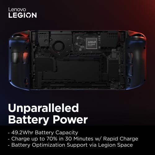 Lenovo Legion Go 8.8" 144Hz WQXGA Handheld Touchscreen Gaming PC AMD Ryzen Z1 Extreme 16GB RAM 512GB SSD 83E10027JP