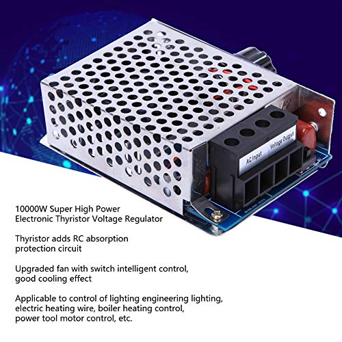 Regulador electrónico de voltaje 110V-230V 10000W SCR de súper alta potencia Regulador de voltaje con tiristor electrónico