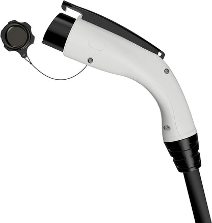 EMPORIA ENERGY Cargador Inteligente para vehículos eléctricos, 48 A, Nivel 2, Energy Star/UL, NEMA 14-50 o Cable Duro, Cable de 25 pies, EVSE para Interiores y Exteriores