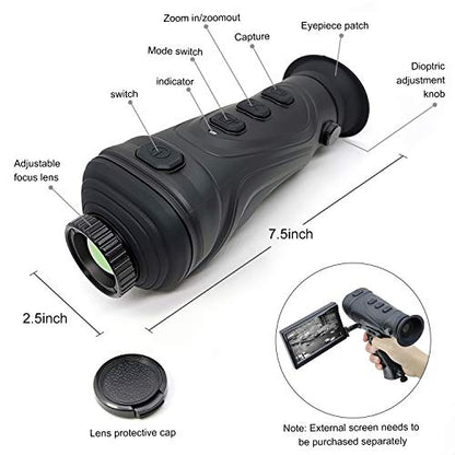Monocular termal al aire libre, telescopio infrarrojo multifuncional de la cámara, Hti-Xintai HT-A3