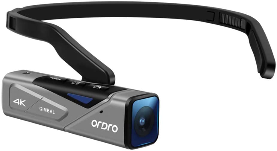 Cámara de vídeo de videocámara 4K, ORDRO EP7, minicámara portátil 4K 60FPS estabilización de imagen Gimball, enfoque automático y control remoto