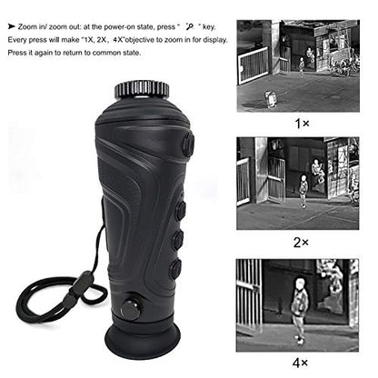 Monocular termal al aire libre, telescopio infrarrojo multifuncional de la cámara, Hti-Xintai HT-A3