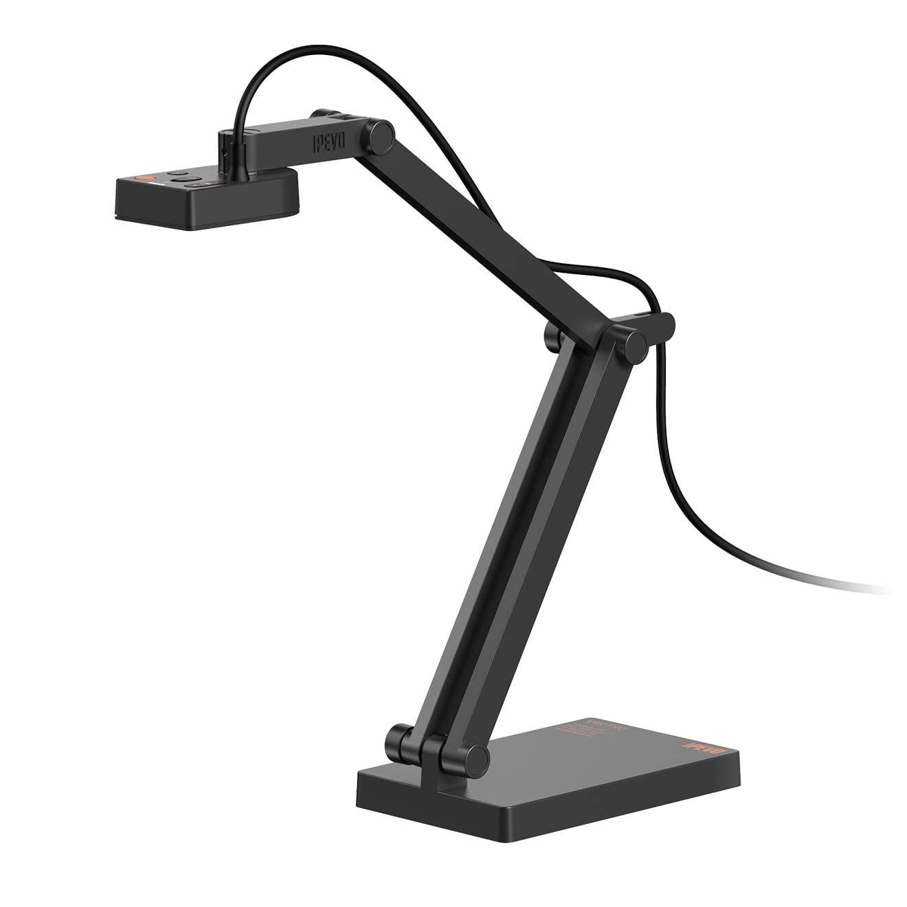 IPEVO V4K PRO Ultra HD - Cámara de documentos USB con micrófono mejorado con IA, para visualización de aula, enseñanza en línea 5-903-3-01-00