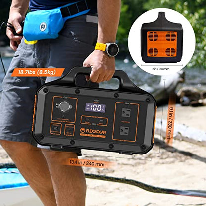 Portable Power Station S1000S 8 puertos 1000w 110v