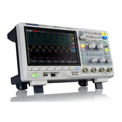 Siglent SDS1104X-E - Osciloscopio digital de 4 canales (100 MHz)